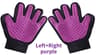 Silicone FiveFinger Pet DeShedding Grooming Glove 23