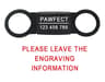 Custom Stainless Steel Pet ID Name Plate SlideOn Tags For Collar 9