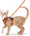 ATUBAN Escape Proof Cat Harness And Leash Set With Breathable Reflective Vest 7
