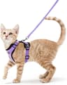 ATUBAN Escape Proof Cat Harness And Leash Set With Breathable Reflective Vest 8