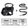 Tactical Adjustable Cat And Dog Vest Harness With HeavyDuty Control Handle And Leash Set 9