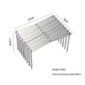 Stainless Steel Retractable Foldable Dish  Pot Lid Organizer 7
