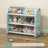 Household Baby Toy Large Capacity Storage Cabinet  MultiFunctional Toy Box 6