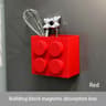 Modular BuildingBlock Magnetic Storage Box  Floating Refrigerator Wall Organizer 6