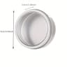 Magnetic Fridge Organizer Round Tin Box  Transparent Cover Spice  Home Office Storage Container 6