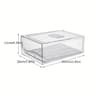 Premium PullOut Refrigerator Storage Drawer  Clear FreshKeeping Organizer Box For Eggs Meat  Frozen 6