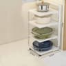 Carbon Steel MultiLayer UnderSink Cabinet  HeavyDuty Pot Organizer Rack 14