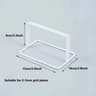 Modern Metal Grid Panel Display Brackets  Desktop Stands 9
