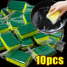 HighDensity Kitchen Dishwashing Soft Sponge Scouring Pad Fleet 7