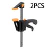 4Inch HeavyDuty Woodworking Quick Ratchet Mini FClamp 7