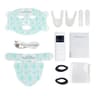 Professional 8Color Silicone LED Facial Mask  Neck Phototherapy System 8