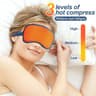 Electric Heated  Vibrating Eye Mask For Fatigue Relief 8