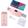 USB Menstrual Electric Heating Pad  Abdominal Vibration Massager 7