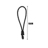 110Pcs Bungee Cords With Hooks High Elasticity Rubber Tensioners 9