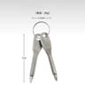 Portable Multifunctional EDC Screwdriver  Flat And Cross Head With Keyring 7
