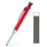 2Pcs 28mm Carpenter Mechanical Pencil With Sharpener For Woodworking 9