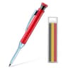 2Pcs 28mm Carpenter Mechanical Pencil With Sharpener For Woodworking 8