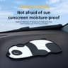 Cute Panda Car Dashboard Ornament With AntiSlip Secure Mat For Interior Decoration 6