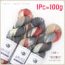 Handmade Gradient Dyed Wool Yarn 100g 270m Cotton Wool Blend For Knitting And Crochet 13