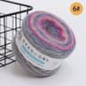 Gradient Colorful Mohair Rainbow Yarn 50g 200m HandWoven Soft Knitting Thread 12
