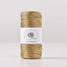 1mm Metallic Glitter Yarn Gold Silver Cord Thread For Knitting Crochet And Gift Wrapping 7