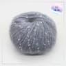Snow Point Mohair Cashmere Sequin Yarn 50g Soft Wool Thread For Crochet And Knitting 11