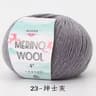 50g Coarse Merino Wool Yarn Ball Soft Cozy Hand Knitting Thread For Sweaters And Scarves 27