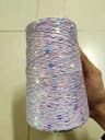 50g Sequins Cotton Yarn 6mm3mm Special Glitter Thread For DIY Crochet Dolls And Hand Knitting 21