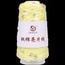 Pure Cotton Beaded Sequin Yarn Spool Decorative Hand Knitting Thread For DIY Accessories 11