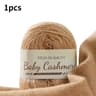 50g UltraSoft Mohair Cashmere Yarn Roll Thin Fluffy Wool Thread For Hand Crochet And DIY Fine Knitt 5