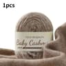 50g UltraSoft Mohair Cashmere Yarn Roll Thin Fluffy Wool Thread For Hand Crochet And DIY Fine Knitt 6