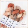 3Pcs Set Merino Wool Yarn Soft Rainbow HandDyed Thread For DIY Knitting Sweaters Scarves And Hats 22