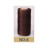 50M 08mm Flat Waxed Thread For Leathercraft Hand Stitching  DIY Handicrafts 9