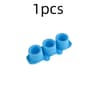 3Hole Round Concrete Flower Pot  Candle Vessel Silicone Mold 7