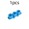 3Hole Round Concrete Flower Pot  Candle Vessel Silicone Mold 19