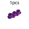 3Hole Round Concrete Flower Pot  Candle Vessel Silicone Mold 9
