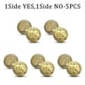 Vintage Antique Bronze YES NO Decision Coin  Good Luck Commemorative Challenge Coin 12