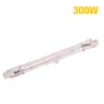 118mm DoubleEnded Linear R7s Halogen Light Bulb 100W  200W  300W AC 230V 8