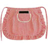 Lace Plaid HalfWaist Apron With Pocket Cotton Material 6