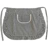 Lace Plaid HalfWaist Apron With Pocket Cotton Material 7