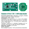 HZ8813 Flashlight Driver Board 3Mode  5Mode For T6 U2 L2 LED Circuit Control 8