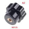 Plum Blossom HandTighten Star Clamping Knob Nuts M4 M5 M6 M8 Thread 6