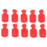 10Pcs Integrated PP Luer Lock Plug Adapters Male  Female Syringe End Caps 6