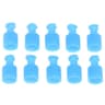 10Pcs Integrated PP Luer Lock Plug Adapters Male  Female Syringe End Caps 7