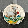 2027 Chinese Zodiac Year Of The Goat 10 Yuan Bimetallic Commemorative Coin 28