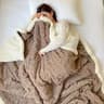 Soft Woolen Lamb Velvet Flannel Blanket Warm AllSeason Bed  Sofa Throw 13