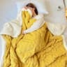 Soft Woolen Lamb Velvet Flannel Blanket Warm AllSeason Bed  Sofa Throw 10