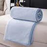 Spring Autumn Soft Flannel Throw Blanket MultiFunctional Cozy Nap Shawl  Bed Cover 9