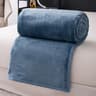 Spring Autumn Soft Flannel Throw Blanket MultiFunctional Cozy Nap Shawl  Bed Cover 10