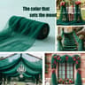 Organza Tulle Sheer Voile Fabric By The Meter 63Inch Wide Sheer Draping Material For Weddings  DIY  18